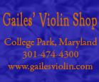 Gailes Violin Shop
