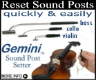 Gemini Soundpost Setter